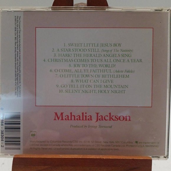 Silent Night: Songs for Christmas by Mahalia Jackson (Gospel Singer) CD - Picture 3 of 7